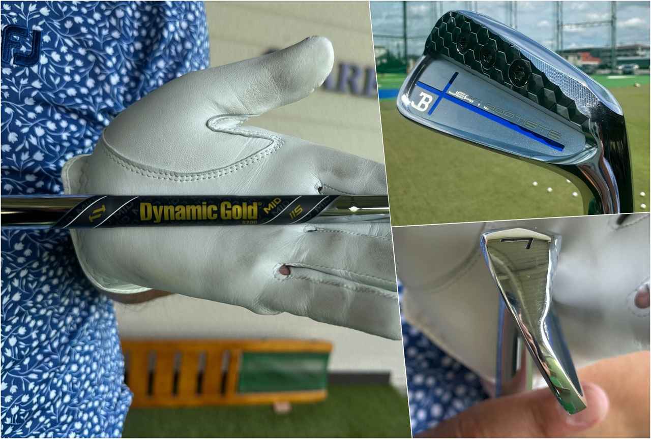 画像: ジャンバティスト「JB10CBI」アイアン×トゥルーテンパーシャフト「ダイナミックゴールド MID 115」の組み合わせは「バランスは重めだが、パワーヒッターでなくてもしっかり振れる」(堀越プロ)【人気ゴルフ工房のおすすめクラブをキング・オブ・試打が語る】 - みんなのゴルフダイジェスト