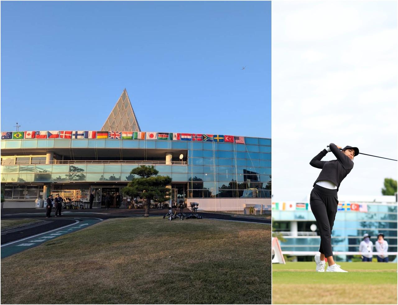 画像: 東京デフリンピック・ゴルフ競技の会場、若洲ゴルフリンクスには参加国の国旗が掲揚された。今後増えていくはずだ。金メダリスト、インドのディクシャ・ダガールは欧州ツアーで活躍するプロ。アジアの、そして女性のデフゴルフの第一人者でもある
