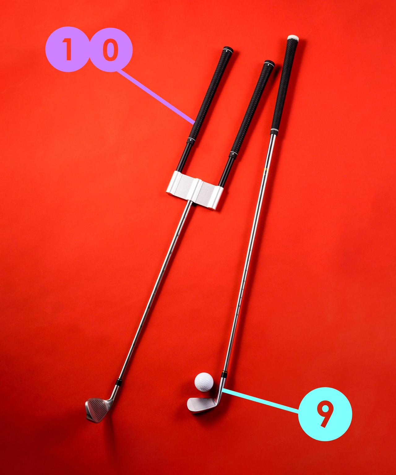 画像: 【9】「シンクイアイアン」 【10】「ダブルグリップアイアン」