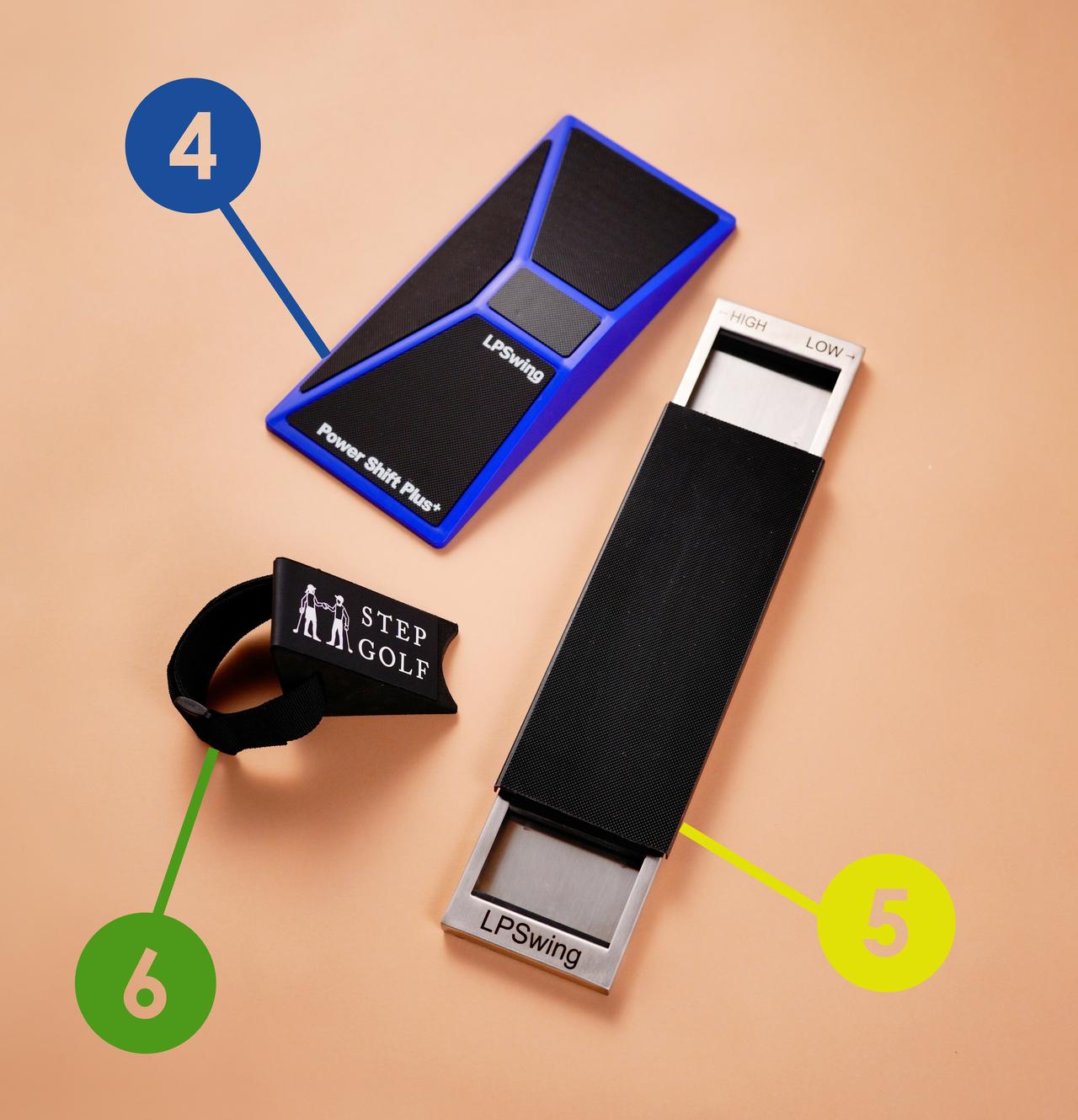 画像: 【4】「LPスイング パワーシフトプラス」 【5】「LPスイング パワースライダー」 【6】「90度キーパー」