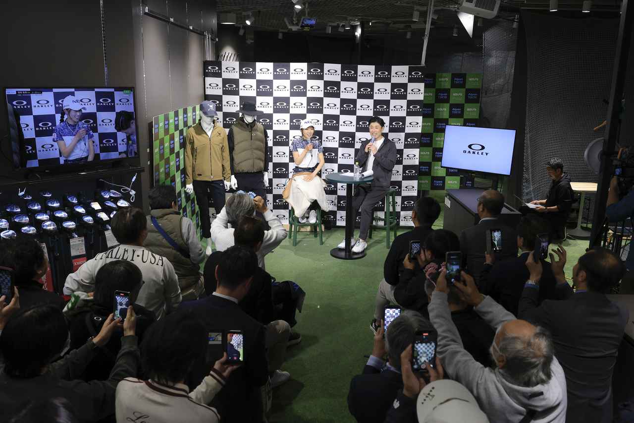 画像 : 6番目の画像 - 【写真10枚】“仕草が可愛い！” イベントの様子を振り返る（撮影/小林司） - みんなのゴルフダイジェスト