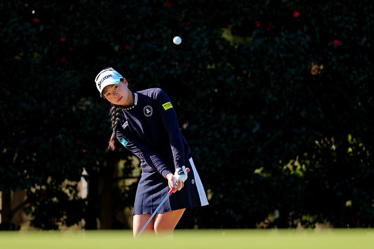 画像 : 4番目の画像 - 【写真を見る】笑顔がキュートな菅楓華のプレーぶりとドレス＆着物姿をチェック - みんなのゴルフダイジェスト