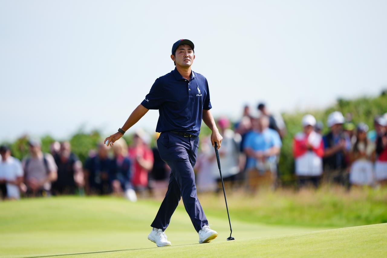 画像: プロ転向後初となる海外メジャーでの予選通過を果たした25年全英オープン(撮影/姉崎正)