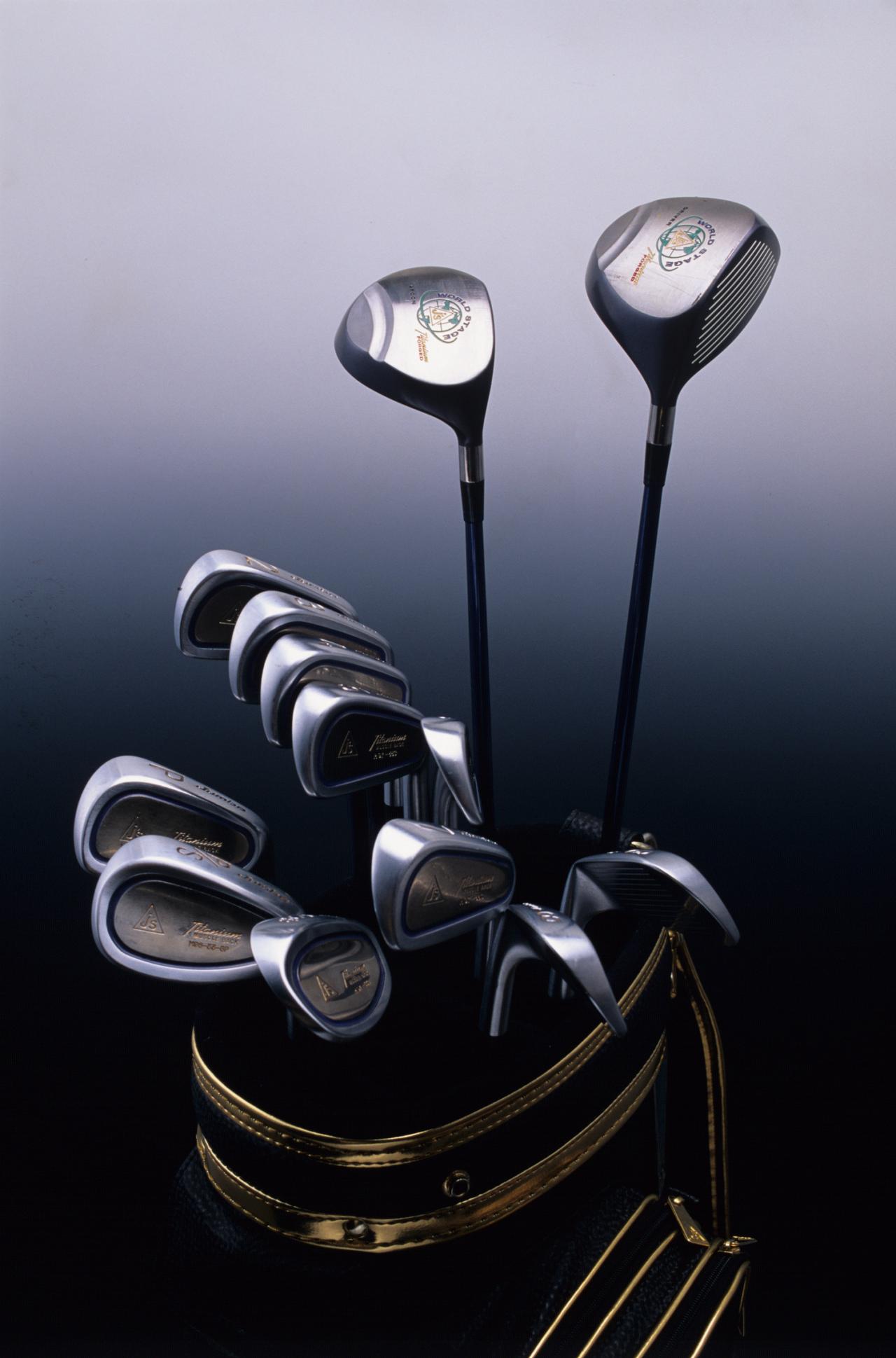 画像: このインタビューの約3年前、1999年のジャンボ尾崎のクラブセッティング