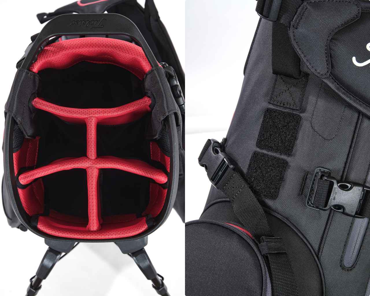 画像: 無くしがちなグローブの収納がしやすいマジックテープ付き