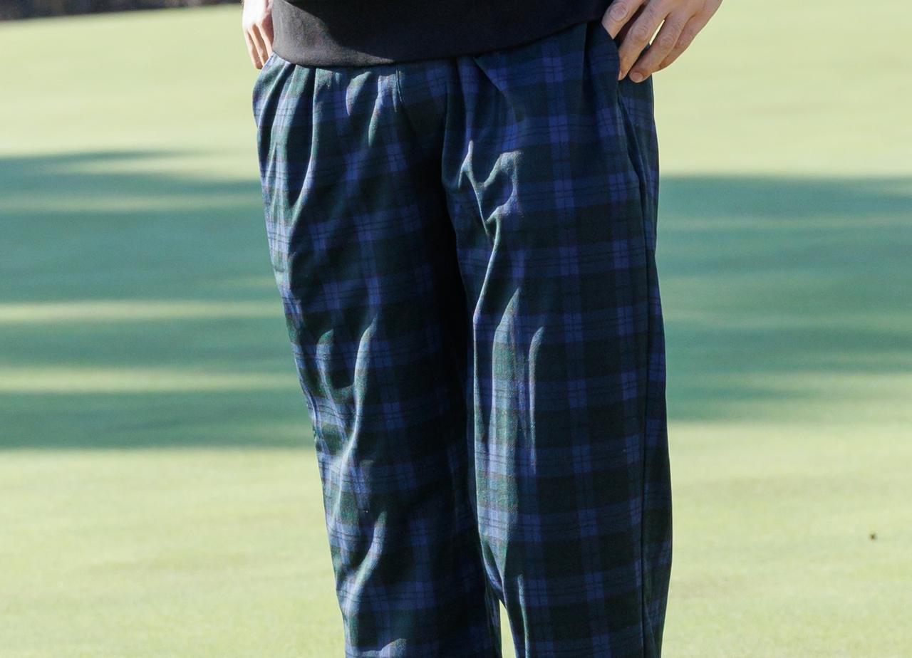 画像: スタイルの表情をさりげなく華やかにするブラックウォッチ柄