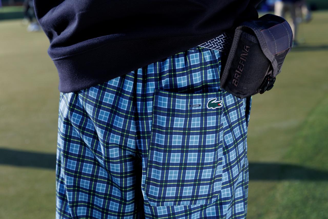 画像: チャーミングさも醸し出す独特なカラーのチェック柄