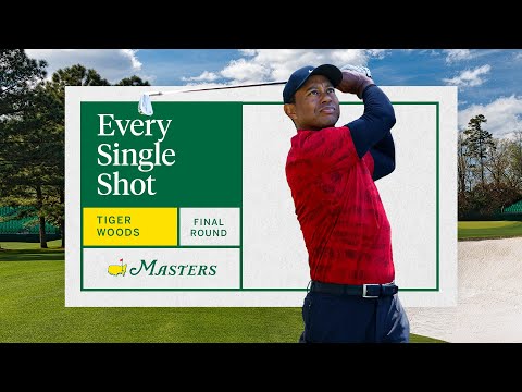 画像1: Tiger Woods' Final Round | Every Single Shot | The Masters www.youtube.com
