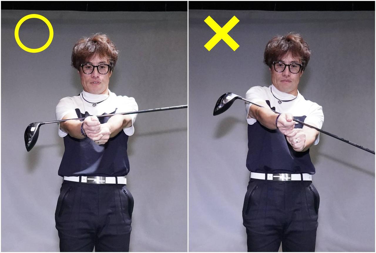 画像: 【もうドライバーで悩まない！・短期集中連載①】“濃いフック”を打ってスライスを直す！ まずはアドレスの「ひじの高さ」を揃えよう〈人気YouTuber 原田修平 直伝レッスン〉 - みんなのゴルフダイジェスト