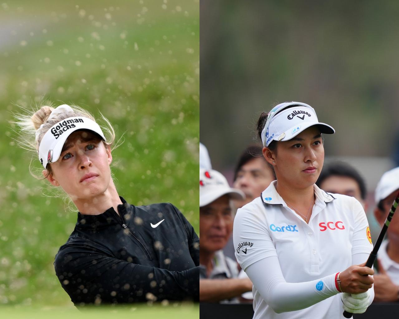 画像: 無冠に終わったネリー・コルダ(左)と世界No.1になったジーノ・ティティクル(右)。日本勢も絡んだ彼女たちの勝負にも目が離せない(PHOTO/エビアン選手権、姉崎正)