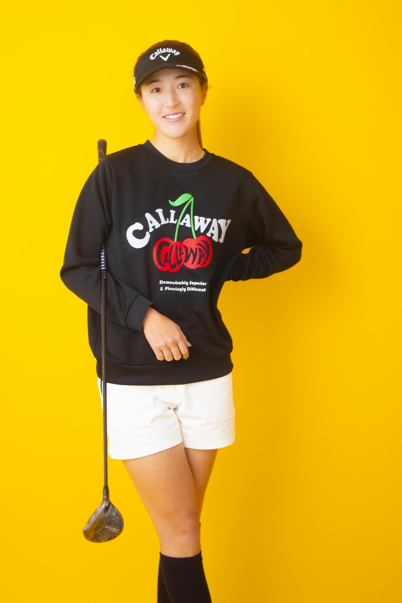 画像: 得意クラブはUT。「なるべくボギーを打たないゴルフをします。浮き沈みがないから、つまらないゴルフかもしれません(笑)!?」