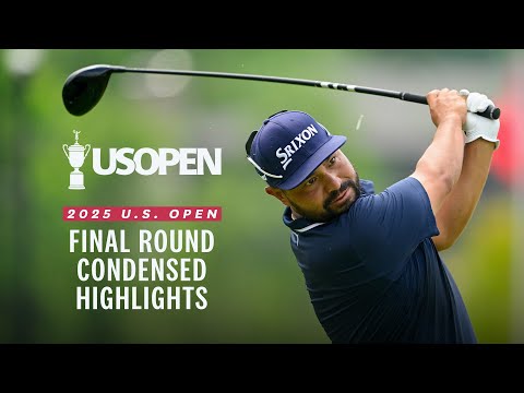 画像1: 2025 U.S. Open Highlights: Final Round, Condensed www.youtube.com