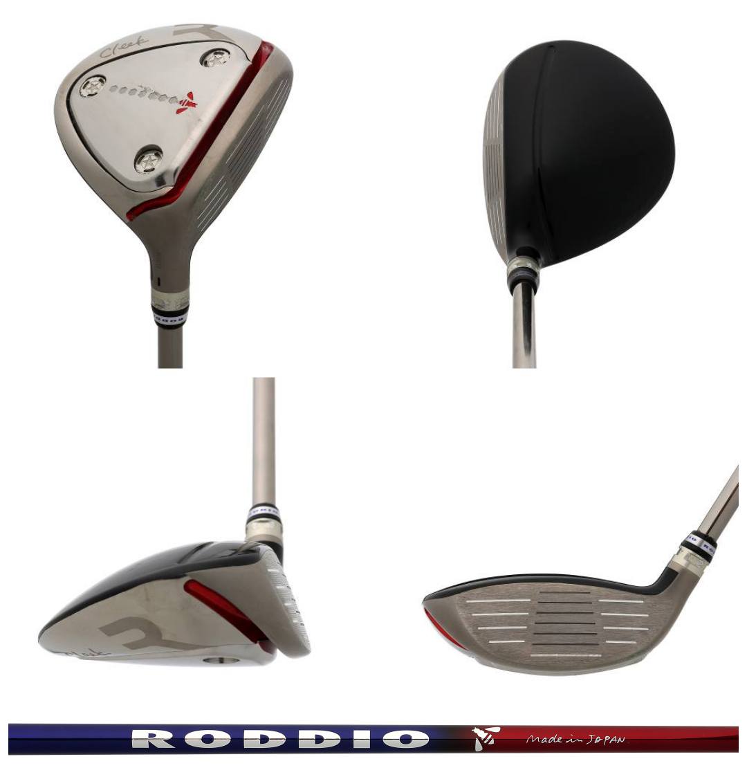 画像: ロッディオ「フェアウェイウッドヘッド（5W）」×ロッディオ「純正FWシャフト・太陽」