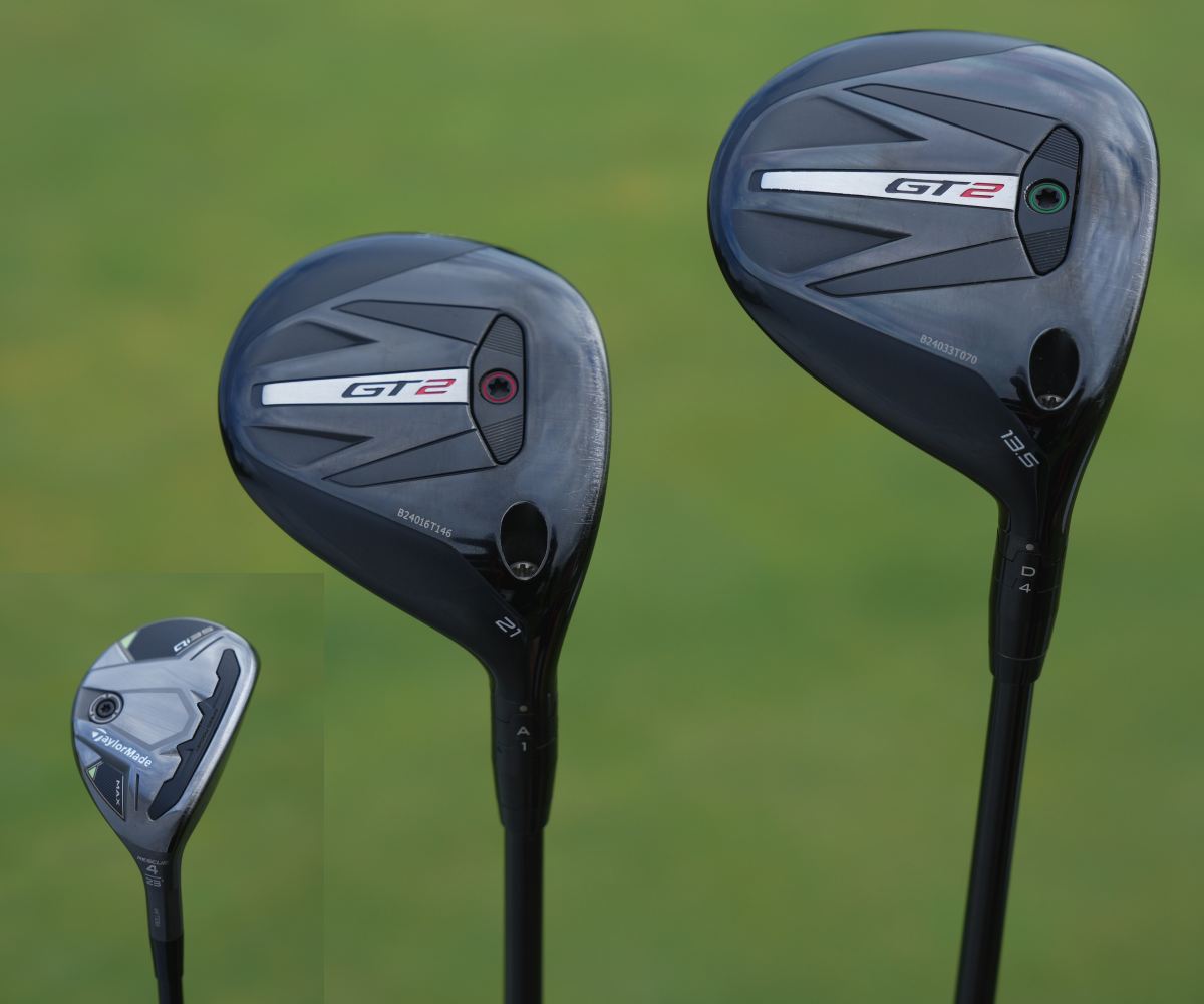 画像: 2本のFWはドライバーと同じGT2。4Uは深重心でやさしいモデルのQi35 MAX