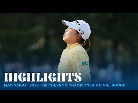 画像1: Mao Saigo Highlights | 2025 The Chevron Championship Final Round www.youtube.com