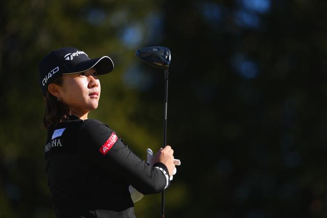 画像: 泉田琴菜プロ。なぜかテーラーメイドには飛ばし屋プロが集う