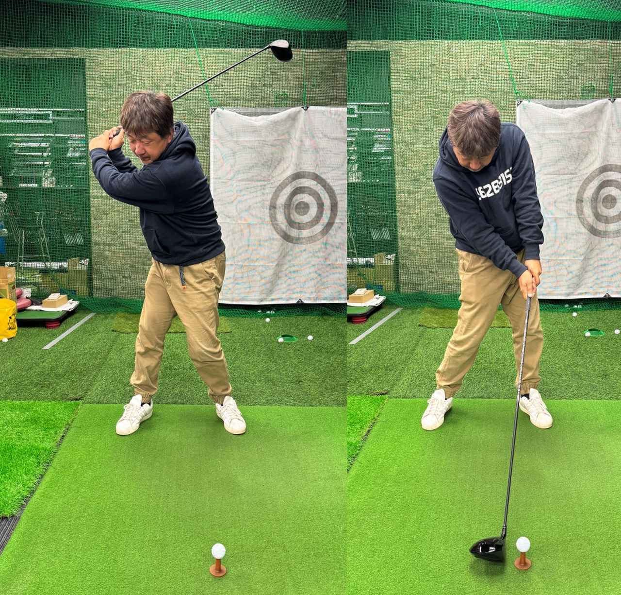 画像: ドライバーの飛距離アップに超重要！ シャフトのしなり戻りをインパクトに合わせるコツを試してみた - みんなのゴルフダイジェスト