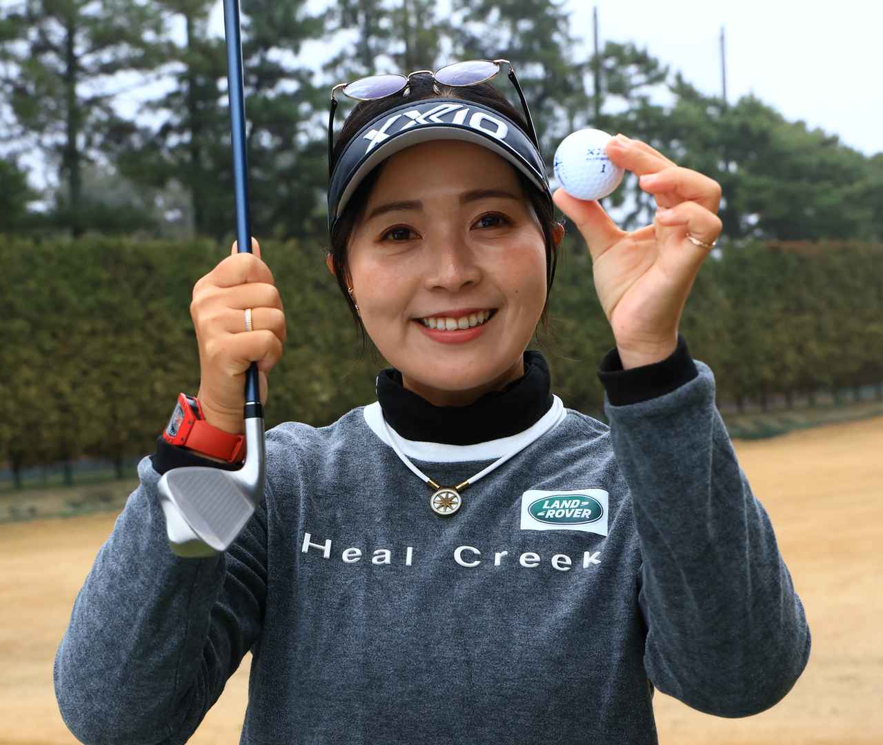 画像: 青木瀬令奈の「ゼクシオ 14 アイアン」の推しポイント「楽に上がるってステキ」