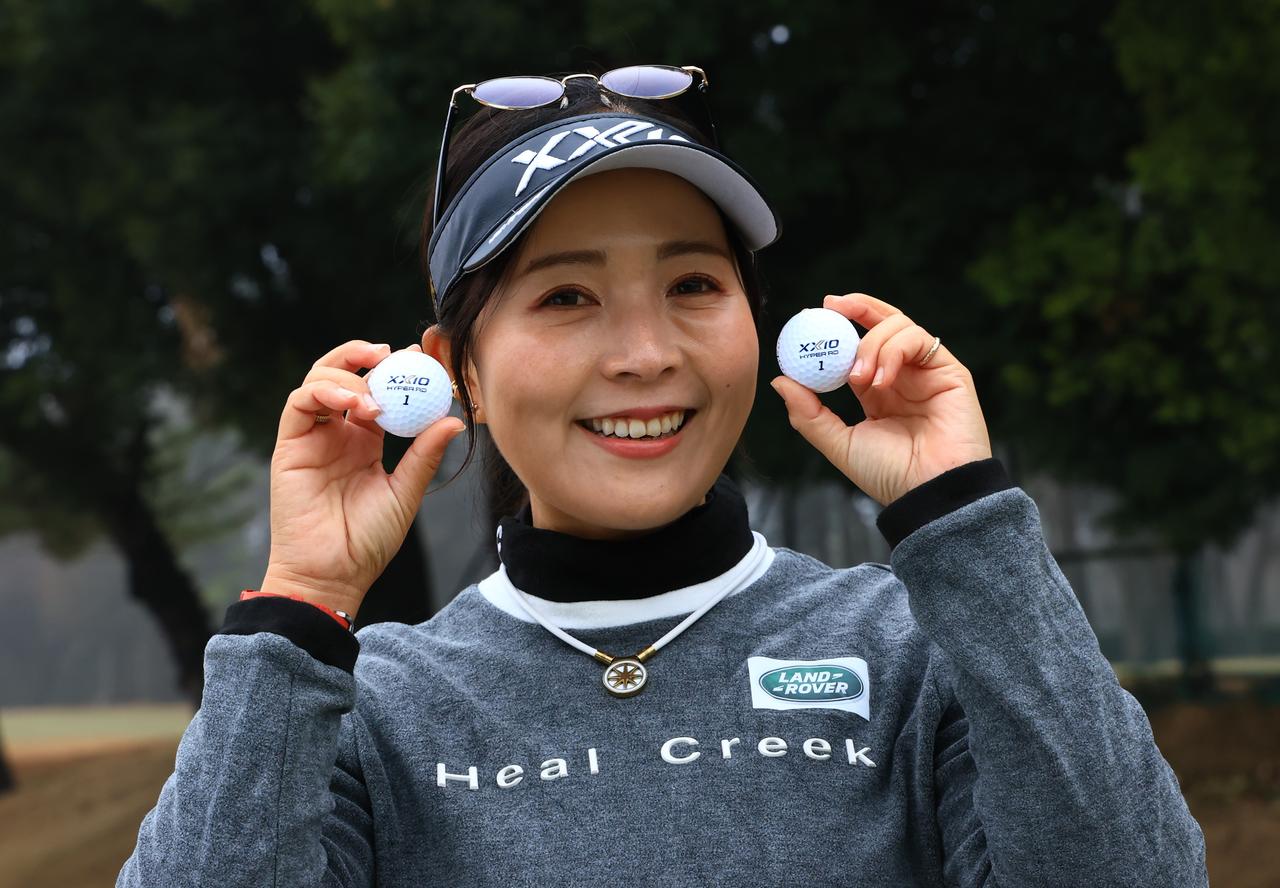 画像: 青木瀬令奈の「ゼクシオハイパー RD」の推しポイント「飛んで止まる」