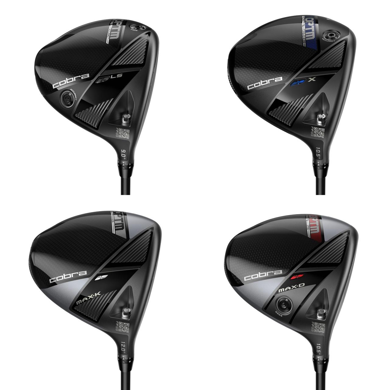 画像: 左上から時計回りに「OPTM LS」「OPTM X」「OPTM MAX-D」「OPTM MAX-K」