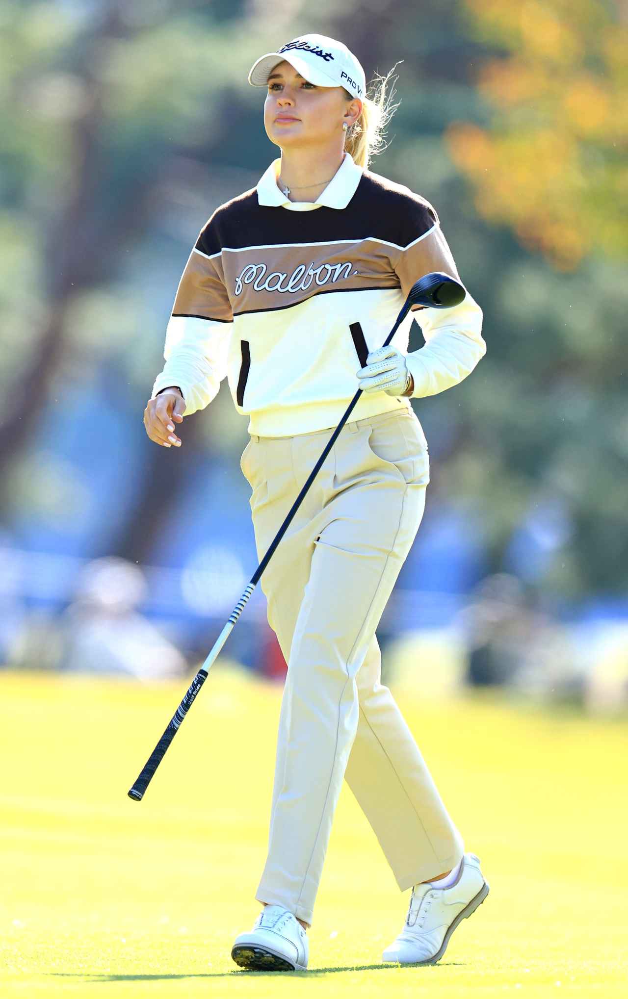 画像: 2025年10月のTOTOジャパンクラシックで来日したナタリヤ・グセバ。試合後には京都観光を楽しみ、その様子をインスタグラムにアップしていた