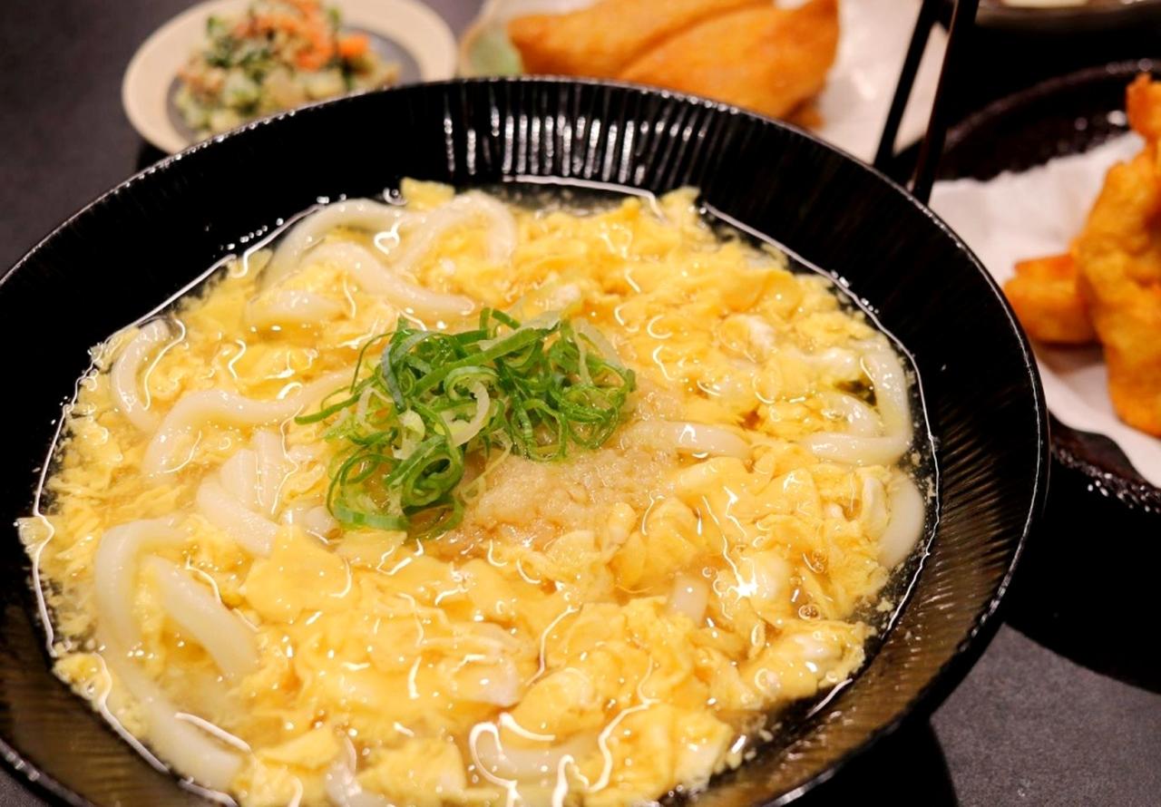画像: 写真は冬メニューのひとつ「体ぽかぽか生姜のあんかけうどん」