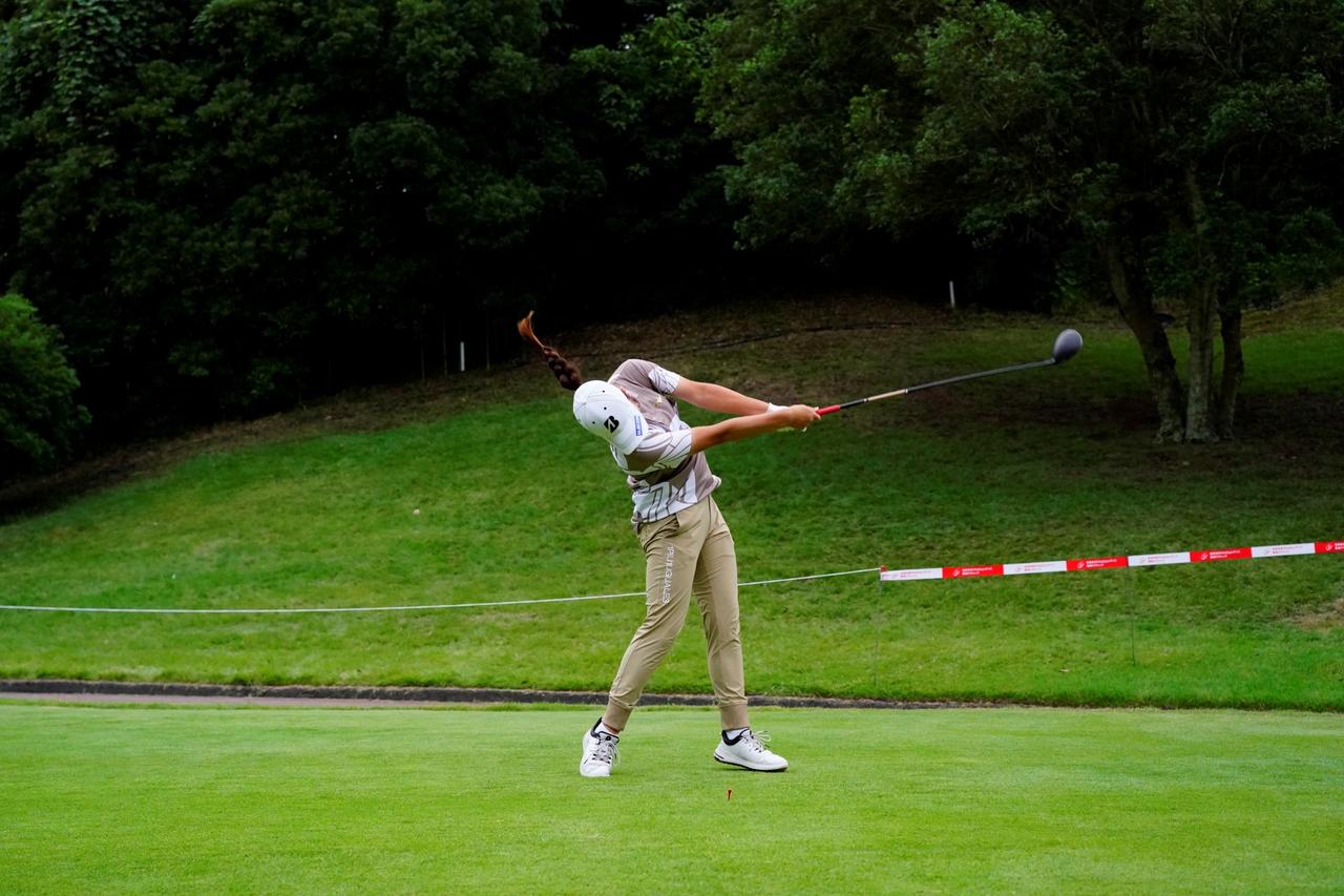 画像 : 8番目の画像 - 【連続写真10枚・正面】JLPGA公式ドラコン女王・後藤あいのドライバースウィング（撮影/中村修） - みんなのゴルフダイジェスト