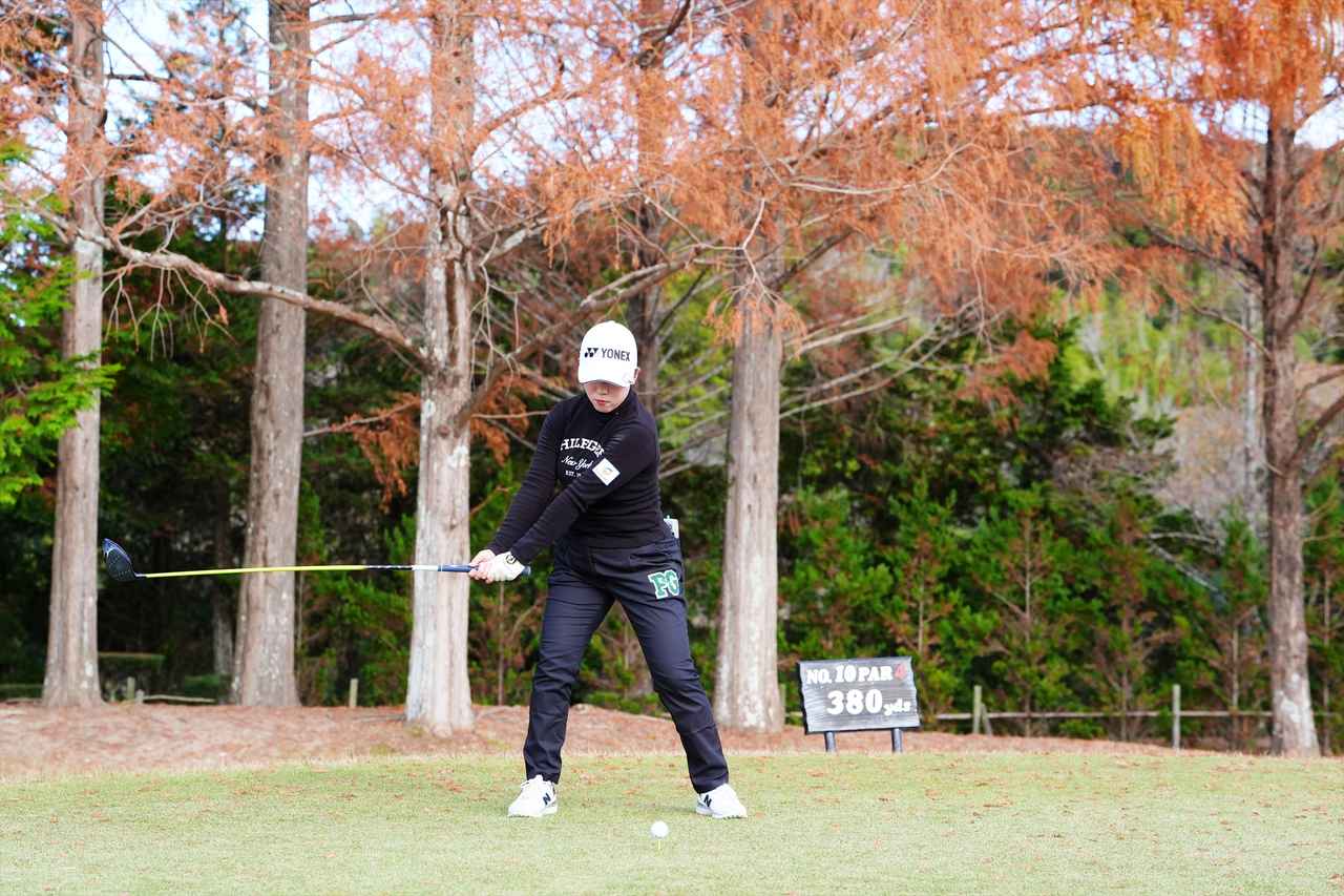 画像 : P2（シャフトが地面と平行）