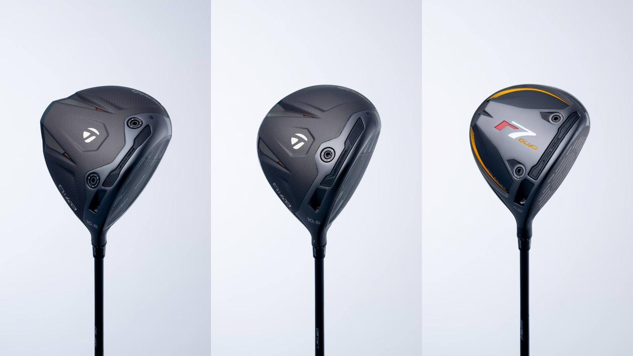 画像: 左がQi4D／中がQi4D LS／右がR7 QUAD Mini。マキロイやシェフラー、フリートウッドなど世界のトッププロが「Qi4D」シリーズへ