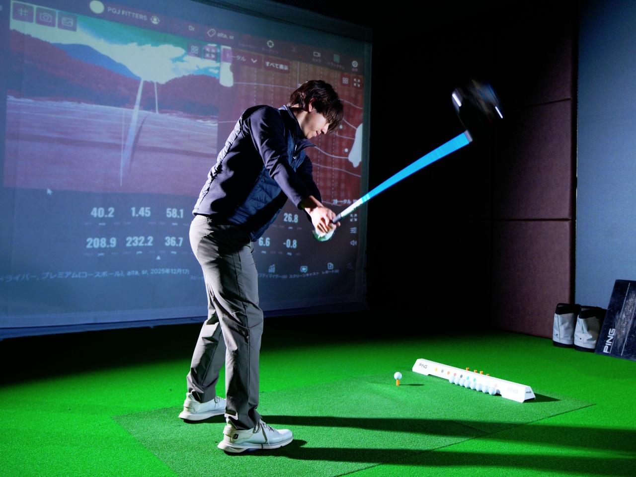 画像3: 最初のテストは、G440 K（10.5度）と標準シャフトのひとつ、ALTA J CB BLUE（SR）の組み合わせ