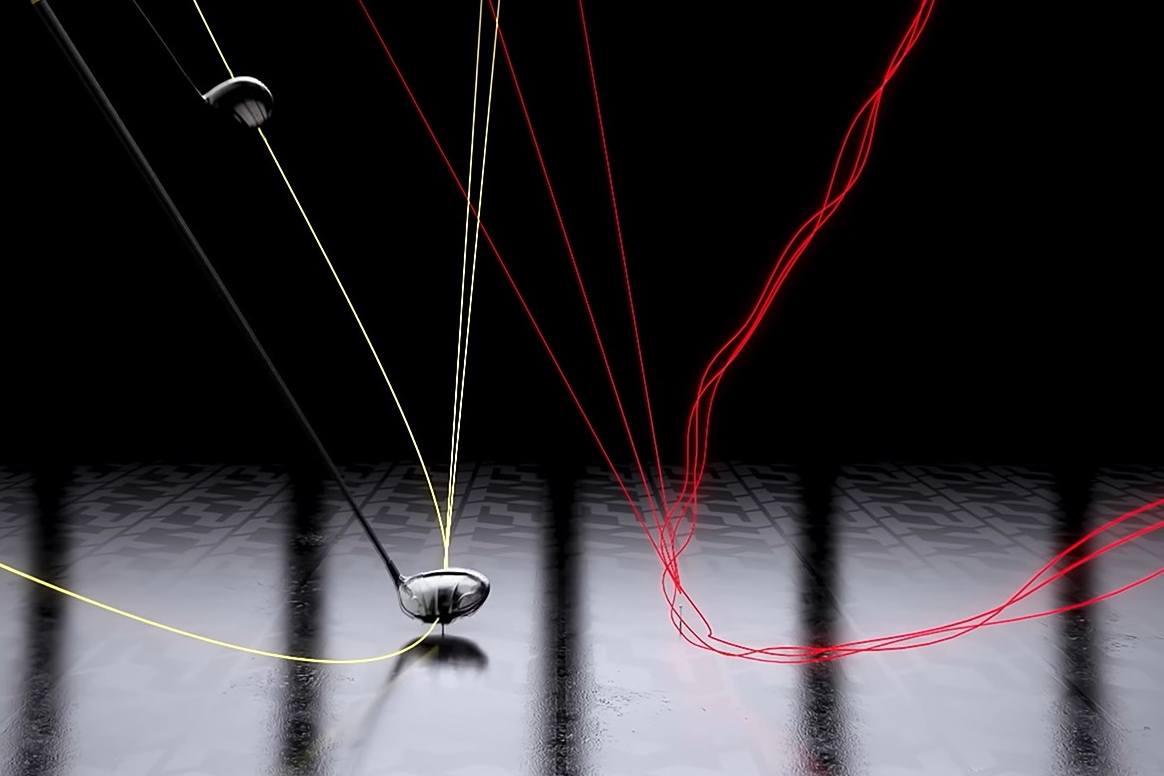 画像: TPTシャフト（左）は安定した挙動が特徴 ※写真はイメージ（提供：TPT Golf Japan 公式YouTubeより）