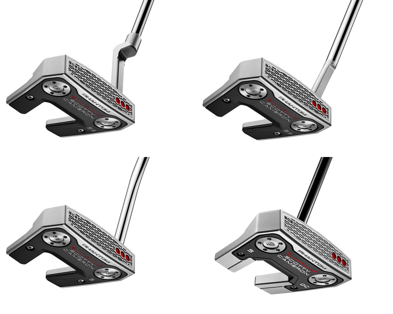 画像: 左上から時計回りに「PHANTOM 5.2」「PHANTOM 5.5」「PHANTOM 5 OC」「PHANTOM 5」