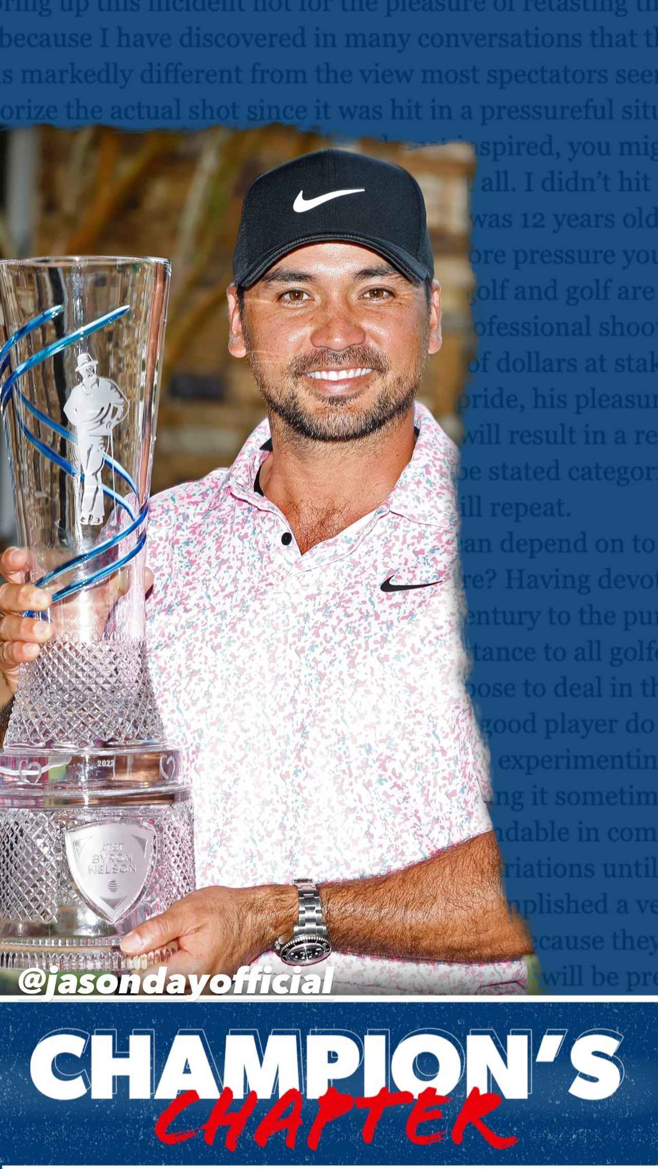 画像: Jason Day = @pgatour