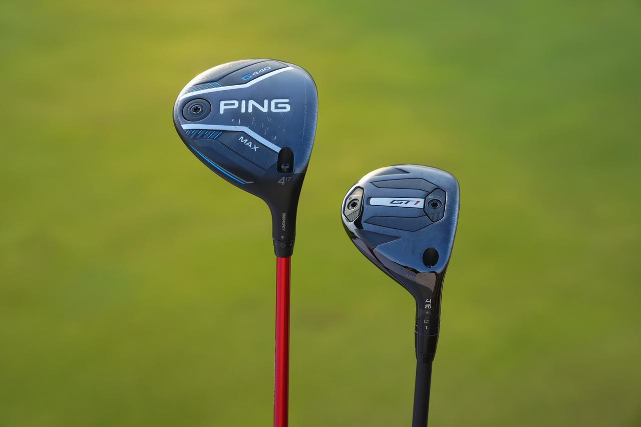画像 : 4W/ピン G440 MAX FW(17度）・フジクラ ベンタス TR レッド(70X) 4U/タイトリスト GT1 UT(20度）・フジクラ TR ハイブリッド(95X)
