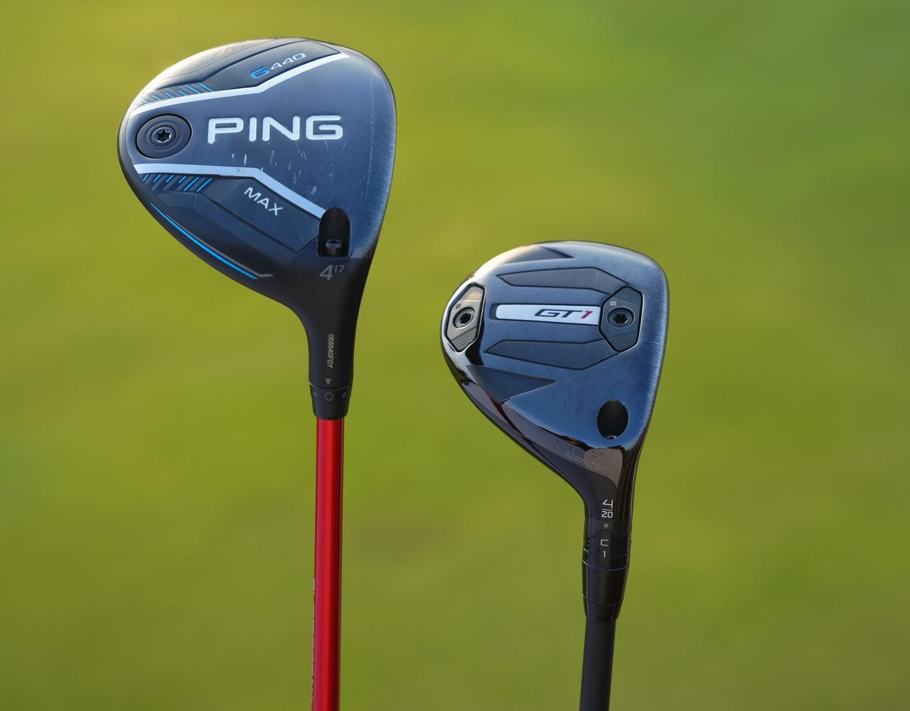 画像: 昨年の開幕から投入した4Wは、理想的な弾道でキャリーが伸びた。ロフト20度のGT1は、ソールの前後ウェイト重量を調整している