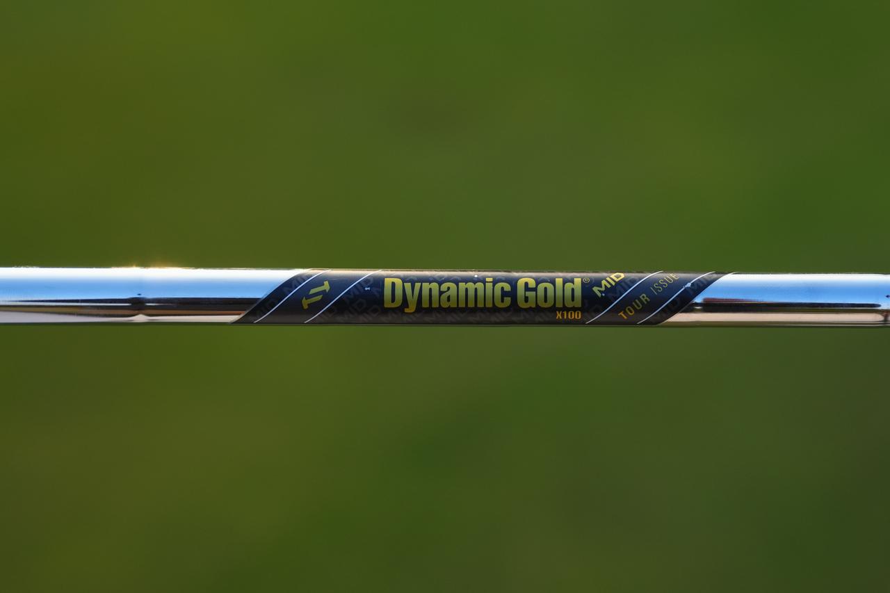 画像 : 5I～7I/ピン ブループリントS・ダイナミックゴールド MID(X100) 8I～PW/ピン ブループリント T・ダイナミックゴールド MID(X100)