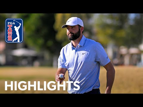 画像: Scottie Scheffler shoots 6-under 66 | Round 4 highlights | The American Express www.youtube.com