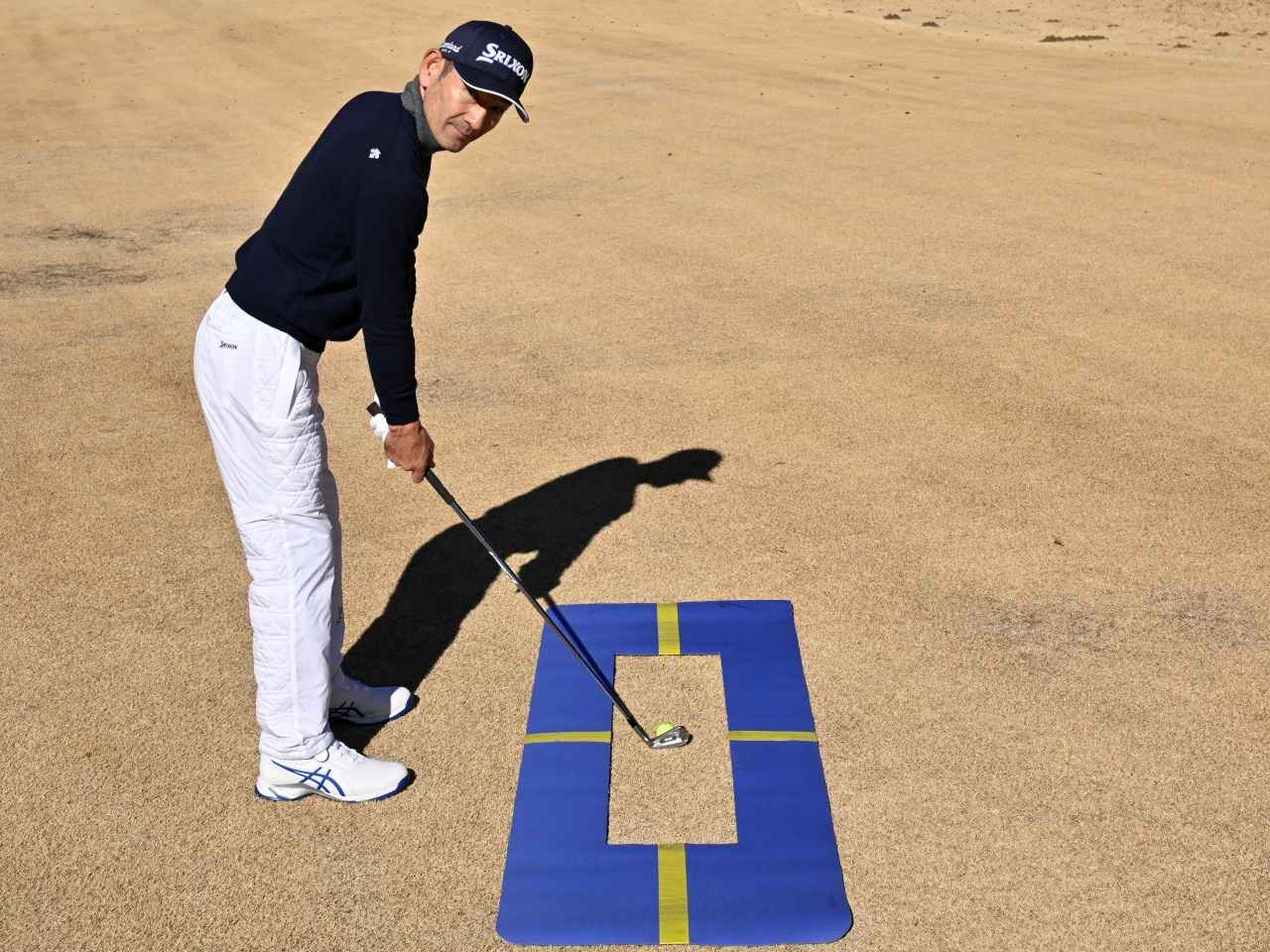 画像: ラウンドレッスンではコースでも軌道を確認！