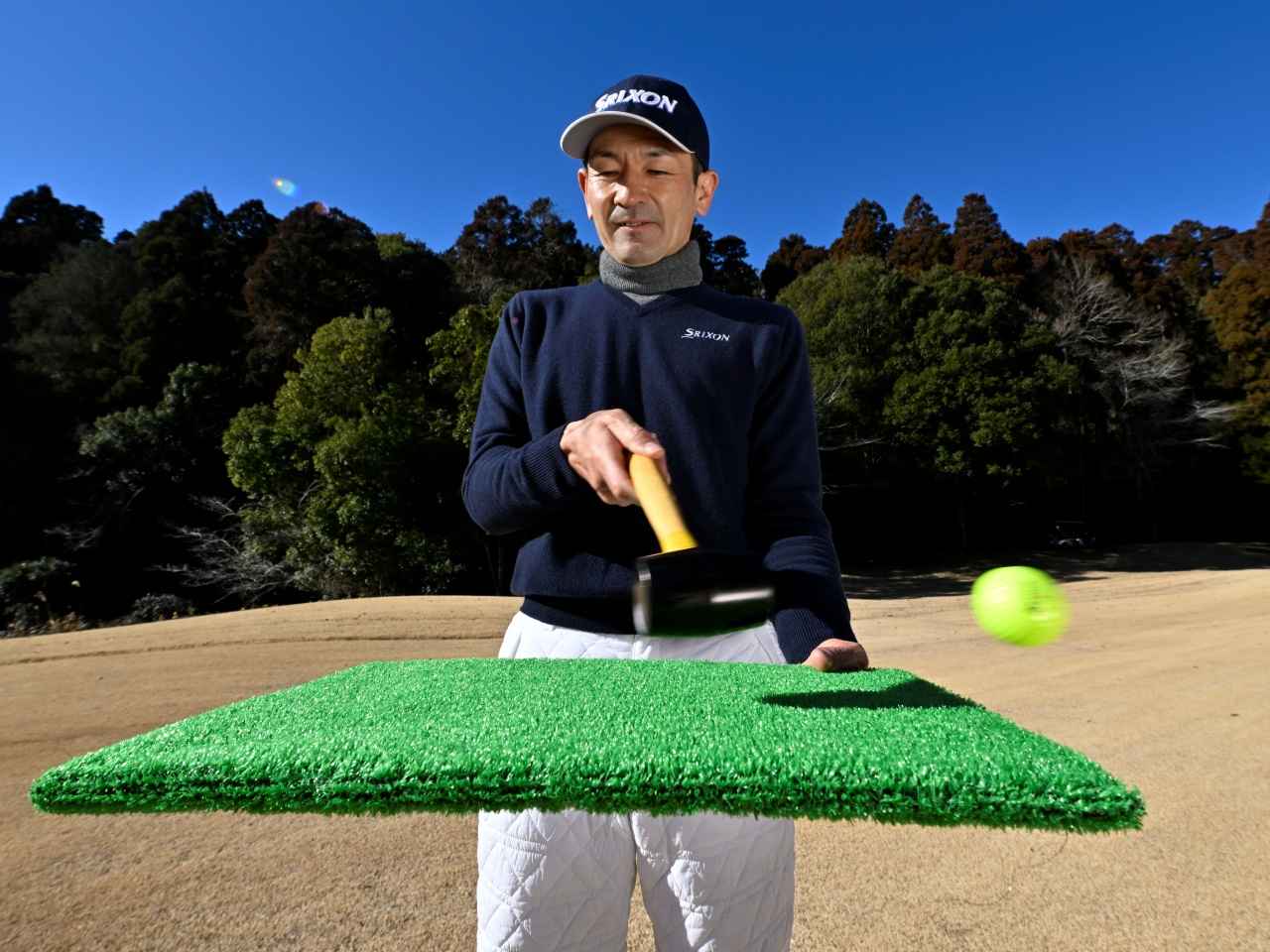 画像: アイアンもこんな感じで打ってほしい