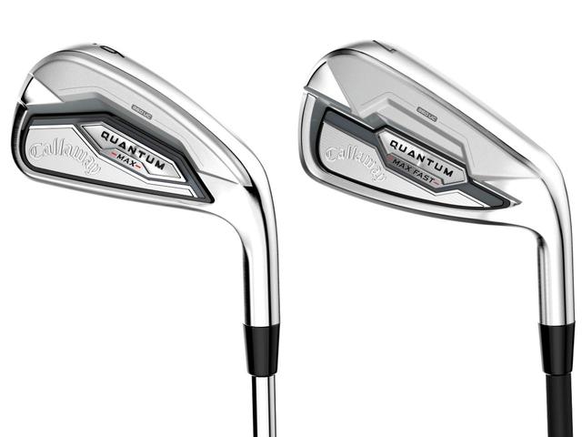 画像: QUANTUM MAX アイアン（左）とQUANTUM MAX FASTアイアン（右）