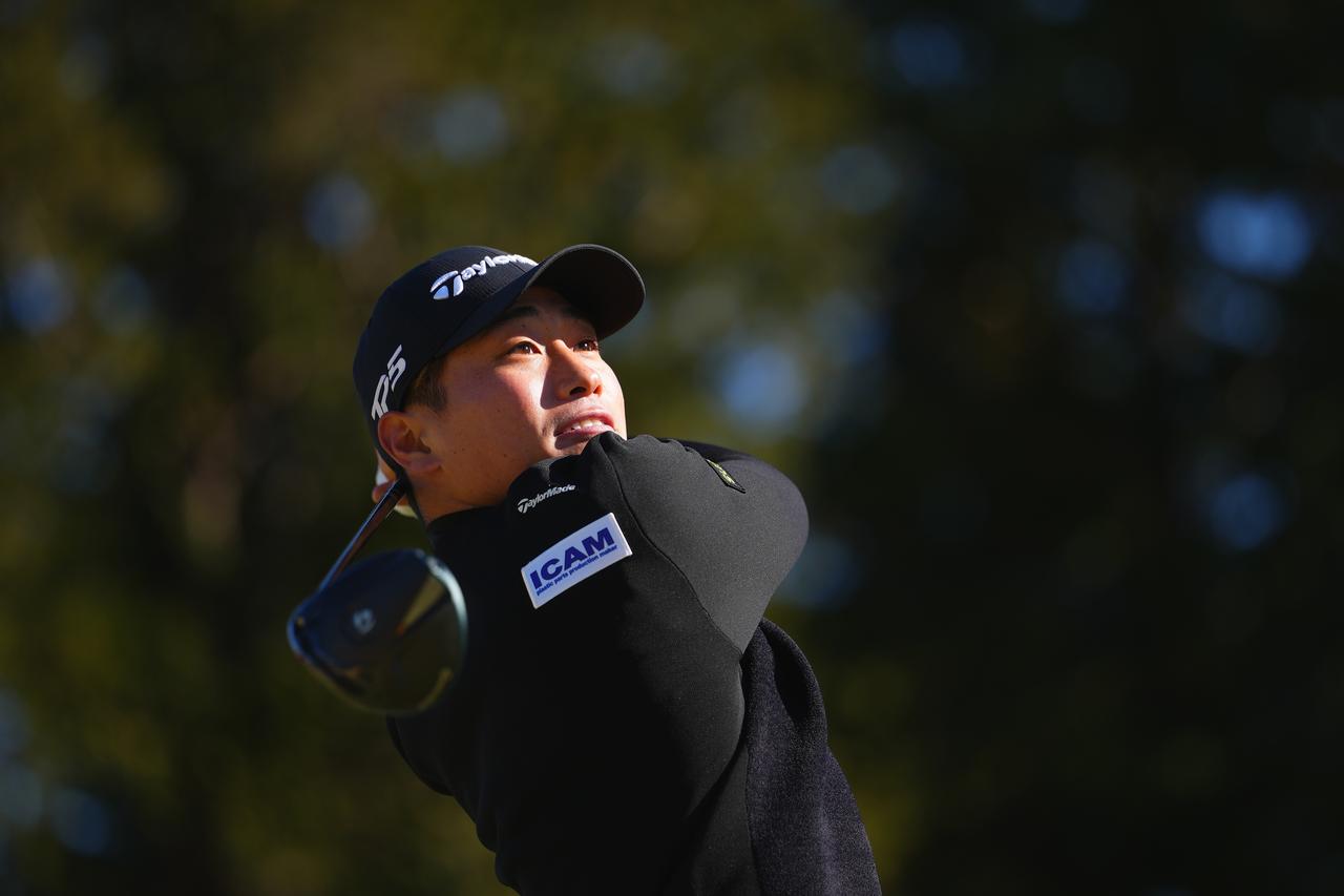 画像: 男子ツアーでも屈指の飛ばし屋、新村駿（Shun Niimura）