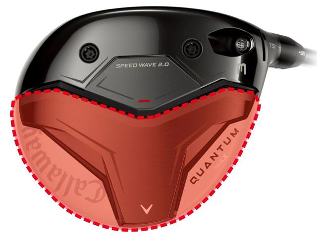 画像: クアンタムのFWに共通するニュー･ステップソール形状。地面の抵抗が減り、抜けの良さが向上