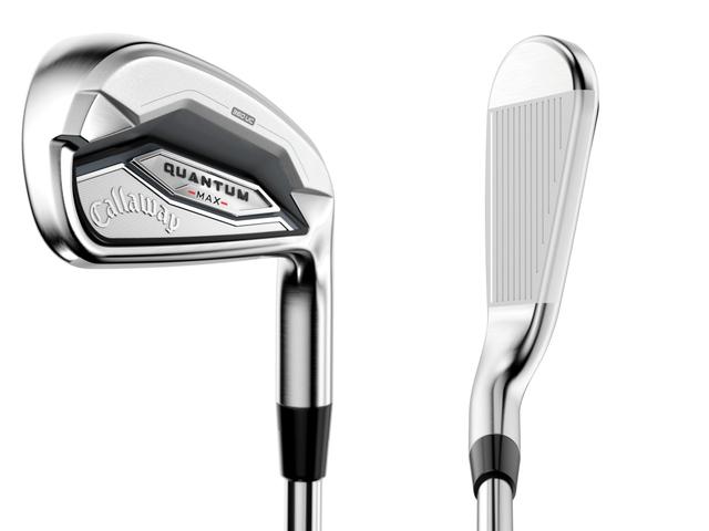 画像: QUANTUM MAX アイアン（写真／6I）。5I～SWまで9本のラインナップ。標準シャフトはATHLEMAX 60（R）、N.S.PRO 950GH neo（S）、N.S.PRO MODUS³ Tour 105（S）