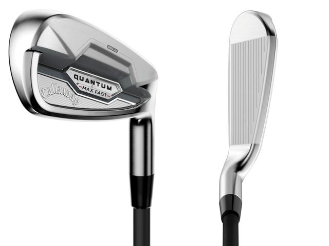 画像: QUANTUM MAX FAST アイアン（写真／7I）。5I～SWまで9本のラインナップ。標準シャフトはSPDSTAR 50（R）、N.S.PRO ZELOS 7（S）、N.S.PRO 950GH neo（S）