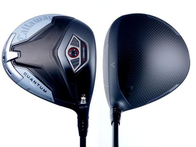 画像: QUANTUM MAX ドライバー。ロフトは9度、10.5度、12度の3つ。標準シャフトはATHLEMAX 50（S, SR, R）、TENSEI GRAY 60 for Callaway（S）、SPEEDER NX GOLD 50（S）、TOUR AD FI 5（S）（Ph／Hiroaki Arihara）
