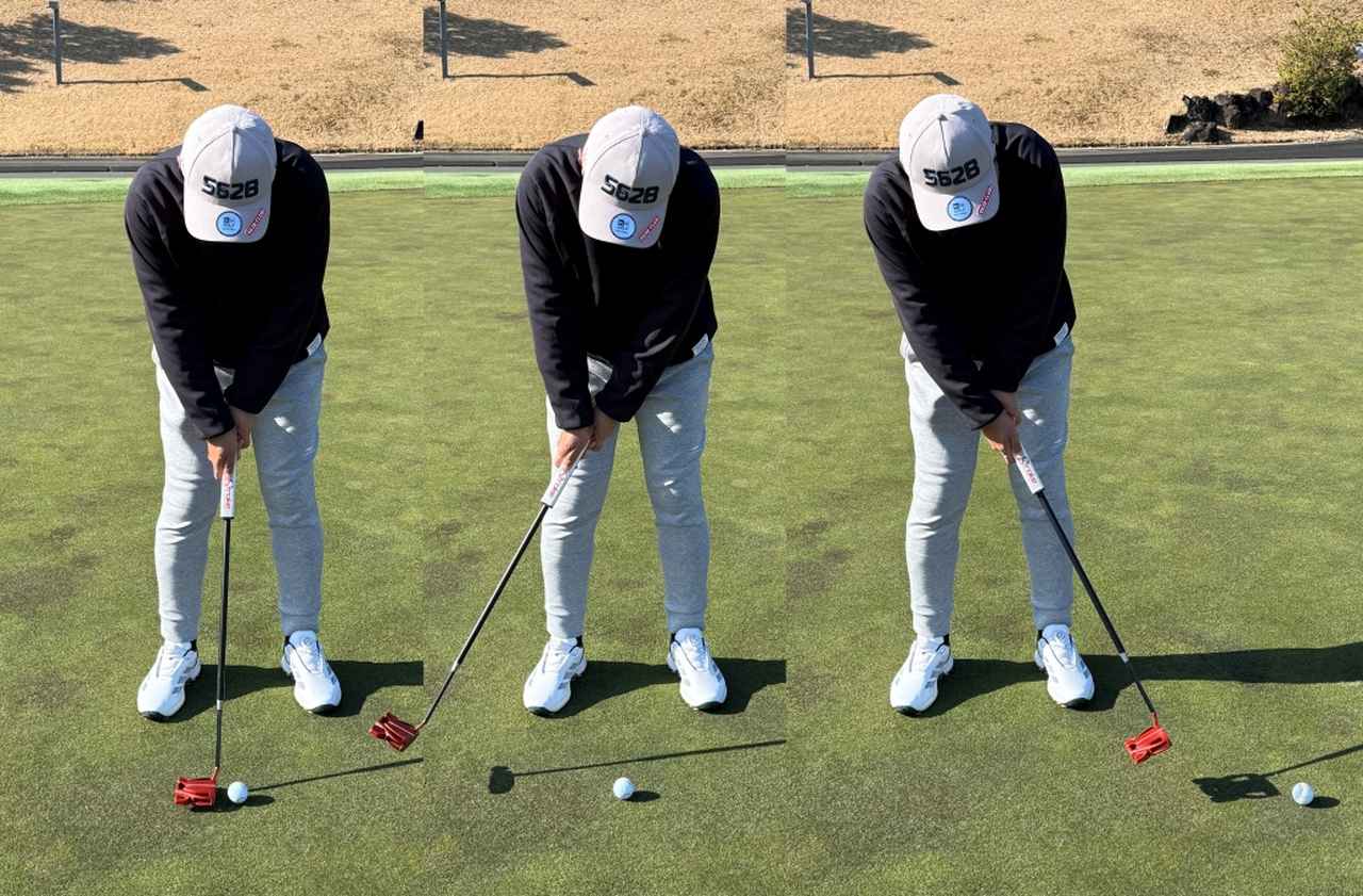 画像: 上から押さえてグリップすると手首を使いやすくなってしまい、緩んだりパンチが入ったりしやすくなる