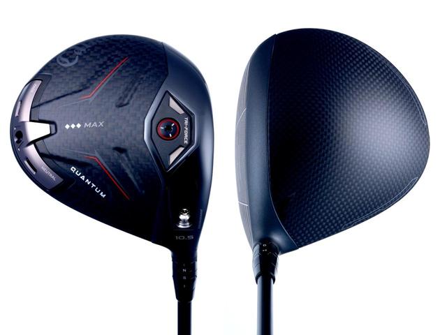 画像: QUANTUM ♦♦♦ MAX ドライバー。ロフトは9度、10.5度。標準シャフトはATHLEMAX 50（S）、TENSEI GRAY 60 for Callaway（S）、SPEEDER NX GOLD 60（S）、TOUR AD FI 6（S）