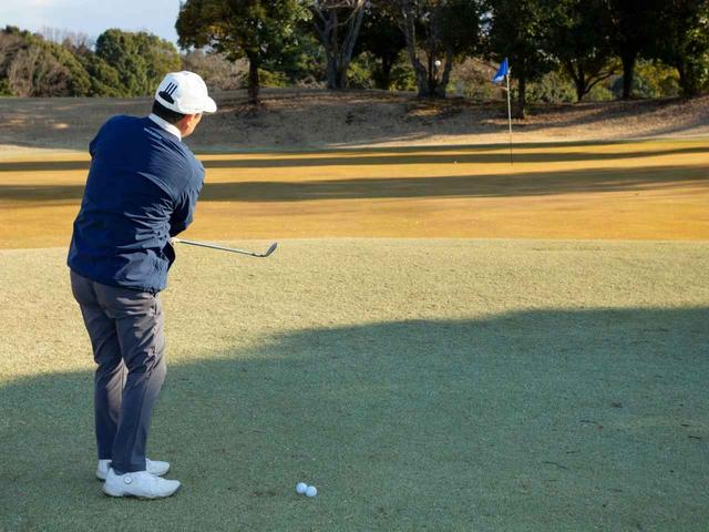 画像: アプローチする石橋さん