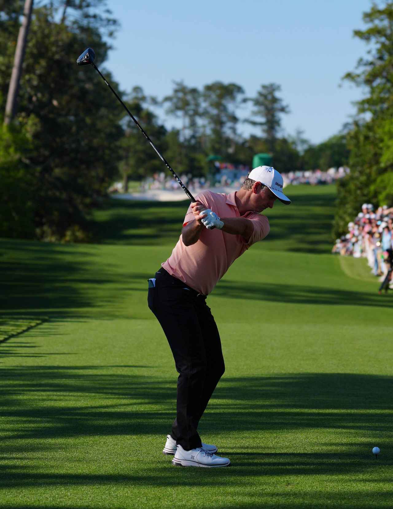 画像 : 3番目の画像 - ジャスティン・ローズのドライバー連続写真後方（撮影/岩本芳弘） - みんなのゴルフダイジェスト