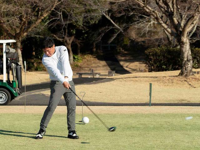 画像: 宝地戸さんのドライバーショット